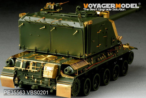 Voyager PE35563 Metal etch for upgrade and Transformation of AUF1 155mm Self-propelled Howitze