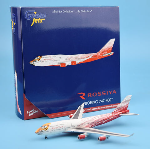 GeminiJets GJSDM1584* Rossiya B747-400 1:400