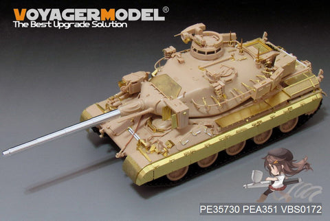 Voyager model metal etching sheet PE35730 France AMX-30B2 main battle tank upgrade metal etching parts