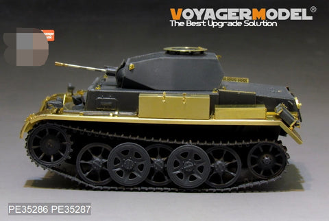 Voyager model metal etching sheet PE35286 World War II Germany II G VK901 light tank reconstruction(with metal barrel)