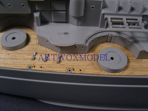 ARTWOX Model Wooden Deck for Revell05040 German Bismarck Battleship Wood Deck(revision) AW10081