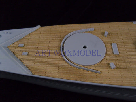 Artwox model wooden deck for Heller 81073 Dunkirk battleship wooden deck AW50018