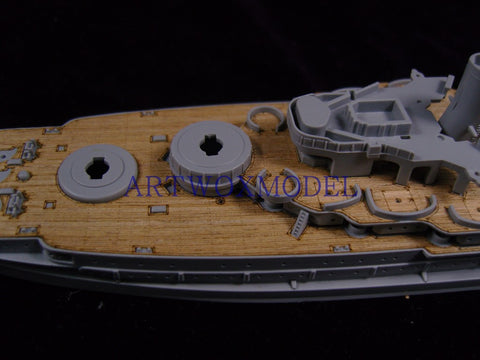 Artwox model wooden deck for dragon 7041 Pennsylvania 1944 BB-38 AW20039