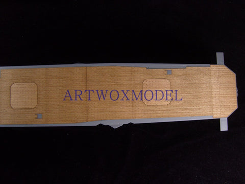 Artwox model wooden deck for Fujimi 600048 old Japanese Navy aircraft carrier Rui wood deck AW10027