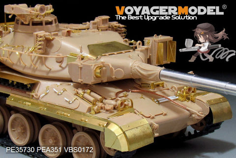 Voyager model metal etching sheet PE35730 France AMX-30B2 main battle tank upgrade metal etching parts