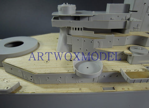 Artwox model wooden deck for trumpeter 03705 battleship b b - 63 wood deck aw 30004 Missouri