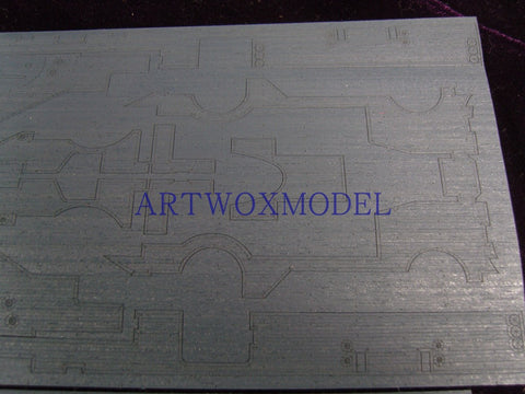 Artwox model wooden deck for Tamiya 78018 Missouri Battleship Wood Deck AW10039