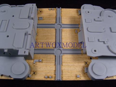 ARTWOX Model Wooden Deck for Tamiya 78011 Prince of Wales battleship wooden deck AW10028