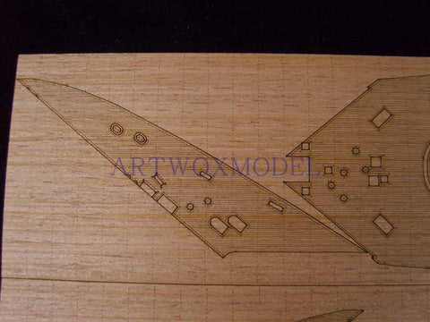 ARTWOX Model Wooden Deck for Hasegawa 40115 avant-garde battleship wooden deck AW50010