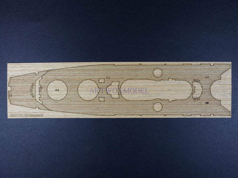Artwox tamiya 31114 Japanese navy battleship musashi ( revised ) wooden deck aw 20111