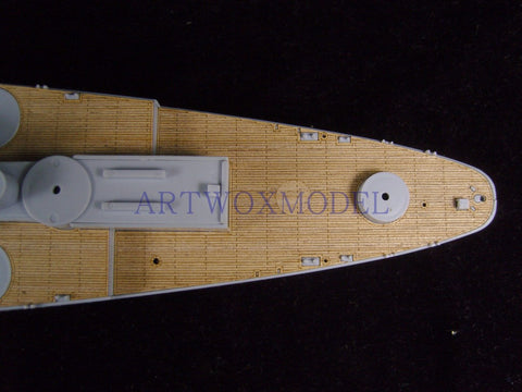 Artwox model wooden deck for Heller 81073 Dunkirk battleship wooden deck AW50018