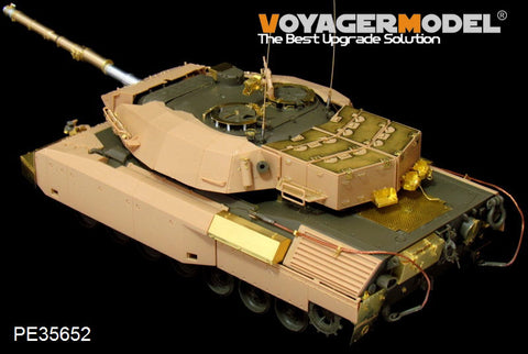 Voyager model metal etching sheet PE35652 Canada leopard C2 MEXAS main battle tank upgrade metal etching parts