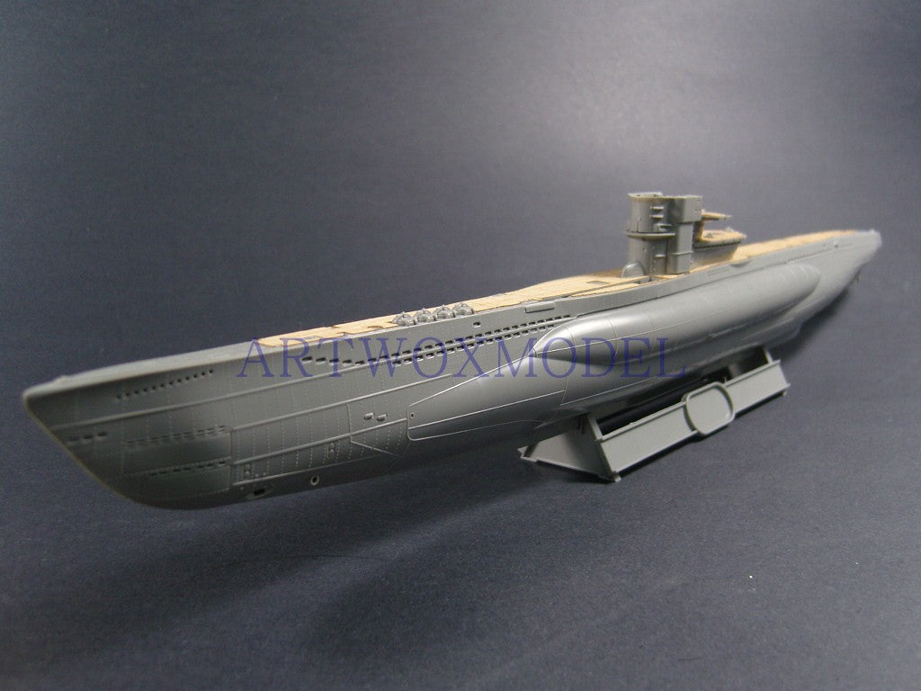 Artwox model wooden deck for revell 05100 german navy type VII c - 41 wooden deck aw 50032