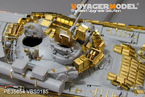 Metal etching for Voyager Model etching sheet PE35654 T-80BV main battle tank upgrade