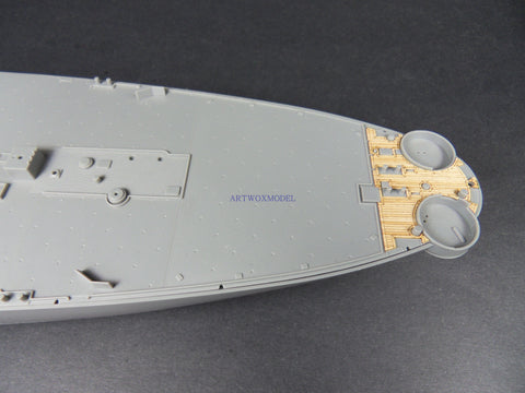 Artwox model wooden deck for Tamiya 78029 American Missouri battleship 1991 wooden deck AW10087