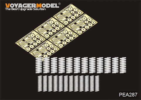 Voyager model metal etching sheet PEA287 suspension suspension spring for MGM Mk.3D main battle tank