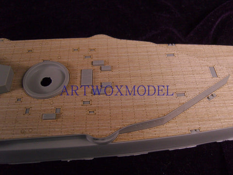 ARTWOX Model Wooden Deck for /Combrig3534FH tiger battleship cruiser wooden deck AW10073