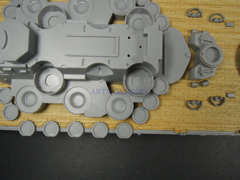 Artwox model wooden deck for HASEGAWA 40151 Japanese battleship "Yamato" battleship wooden deck AW50047