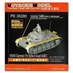Voyager model metal etching sheet PE35280 2 light chariot A/B/C upgraded metal etching parts (T Society)
