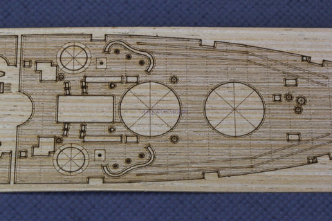 Artwox model wooden deck for trumpeter 05768 Colorado battleship bb45 1944 wood deck aw 20140
