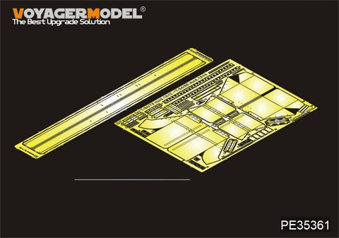 Voyager model metal etching sheet PE35361 T-34 medium-sized tank wing plate reconstruction metal etching(AFV CLUB)