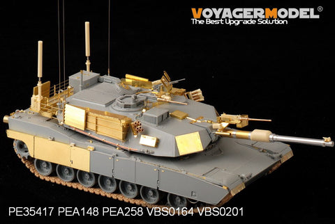 Voyager model metal etching sheet PE 35417 m1 a1 tusk 1 Abrams main battle tank upgrade metal etching kit