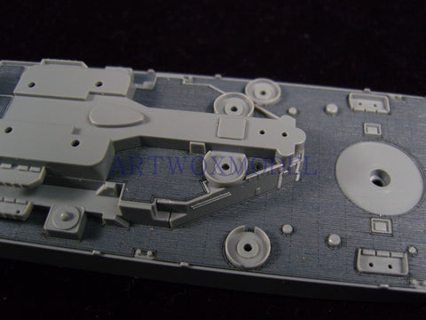 Artwox model wooden deck for tamiya 31613 us b b - 63 USS Missouri blue wood deck aw 20064