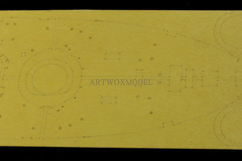 Artwox model wooden deck for Trumpeter 86509 British USS Agamemnon 3M cover paper AM10024