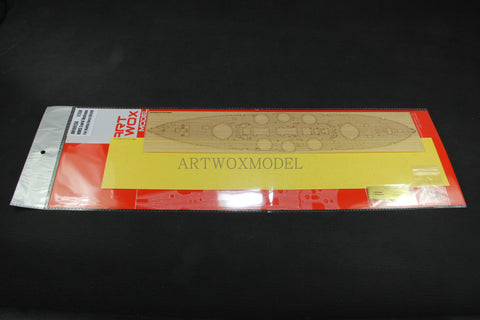 Artwox model wooden deck for Trumpeter 86508 Lord Yingnaerxun wooden deck PE 3M cover paper AM10023A