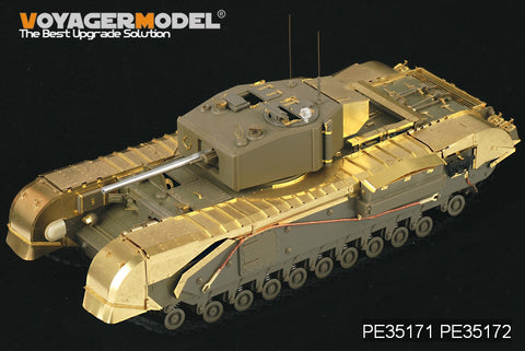 Voyager model metal etching sheet PE35171 Churchill Mk.III infantry tank upgraded with metal etch Kit