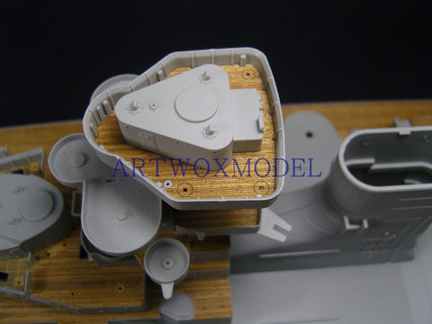 Artwox model wooden deck for trumpeter 03702 Bismarck battleship wooden deck AW30003A
