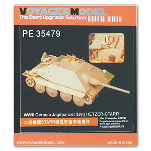 Voyager model metal etching sheet PE 35479 chaser - Starr plans to expel metal etching kit for chariot upgrade