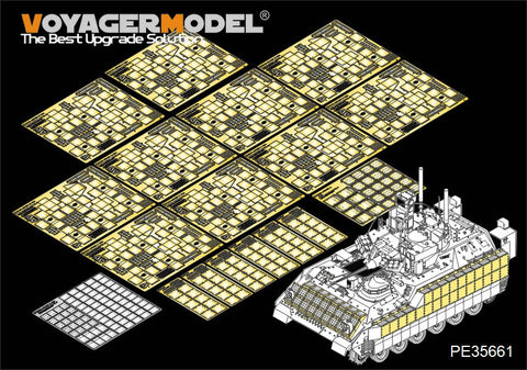 Voyager PE35661 M2A3 "Bradley" infantry combat vehicle additional reaction armor metal etch