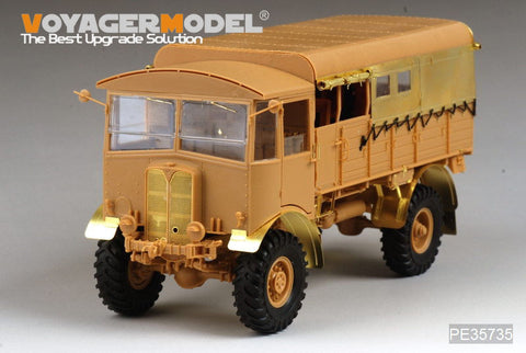 Voyager model metal etching sheet PE35735 AEC "Matador" artillery tractor traction medium term upgrade using metal etched parts