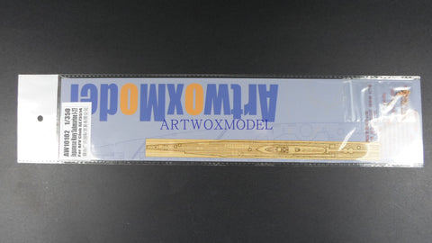 Artwox model wooden deck for AFV se73514 - 27 submarine a - standard mounted wooden deck aw 10102