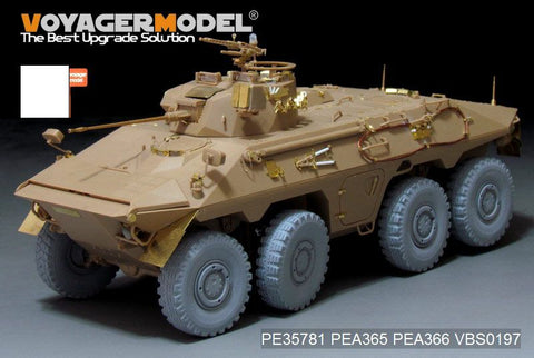 Voyager model metal etching sheet PE35781 Modern German SpPZ Bobcat wheeled Armored vehicle A1