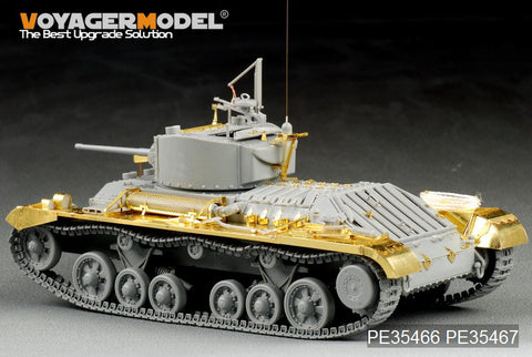 Voyager PE35466 Valentin Mk.I infantry tank upgraded with metal etching parts (AFV)