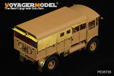 Voyager model metal etching sheet PE35735 AEC "Matador" artillery tractor traction medium term upgrade using metal etched parts