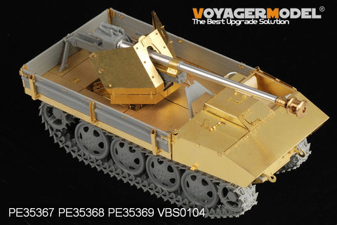 Voyager Model Metal Etching Sheet PE35367 stair RSO self propelled antitank gun upgrade base metal etch