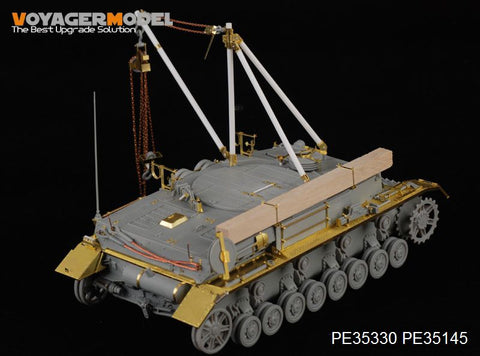 Voyager model metal etching sheet PE35330 Germany 4 battlefield rescue engineering vehicle upgrade metal etching parts (Veyron)