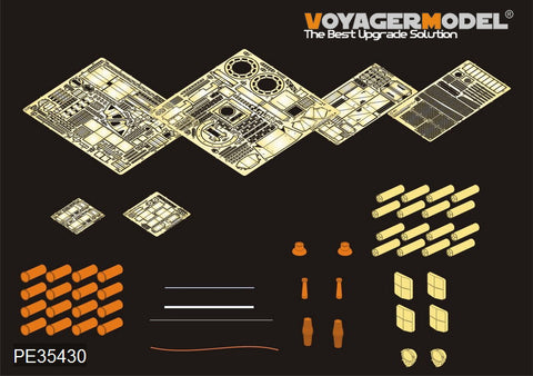 Voyager model metal etching sheet PE35430 M1A1 "abrin" chariot Marine Corps modified metal etch