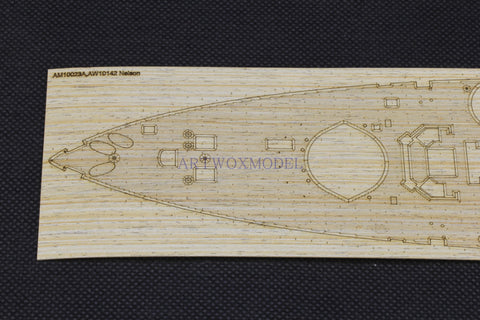 Artwox model wooden deck for Trumpeter 86508 Lord Yingnaerxun wooden deck PE 3M cover paper AM10023A