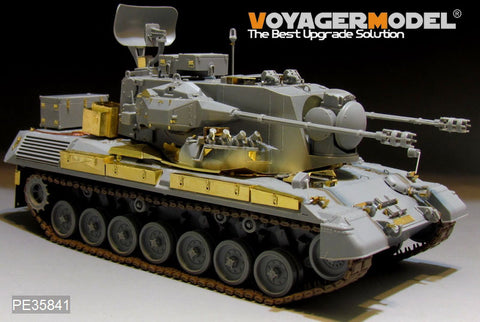 Voyager Model etching sheet PE35841 modern German cheetah self propelled antiaircraft gun A2 type basic modification