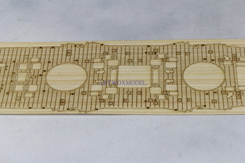 Artwox model wooden deck for Revell 05137 Russian battleship Gangut wooden deck AW10133