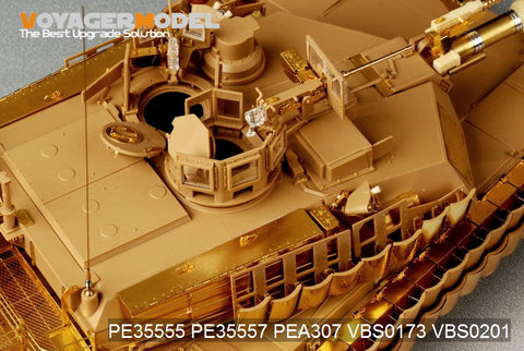 Additional reactive armored metal etching for Voyager model metal etching sheet PE35557 M1A2SEP TUSKII main battle tanks