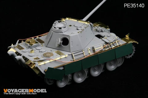 Voyager PE35140 5 medium warfare vehicle leopard G upgrade metal etching parts (D/T)