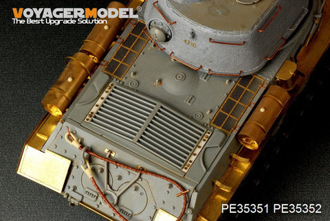 Voyager PE3551 JS-1 / 2 / 2m Metal etching(Dragon) for upgrading of Stalin heavy combat vehicles