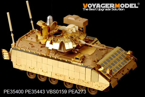 Voyager model metal etching sheet PE35400 M2A3 "Bradley" reconnaissance chariot retrofit a type of foundation modification part (T)