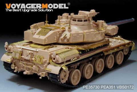 Voyager model metal etching sheet PE35730 France AMX-30B2 main battle tank upgrade metal etching parts