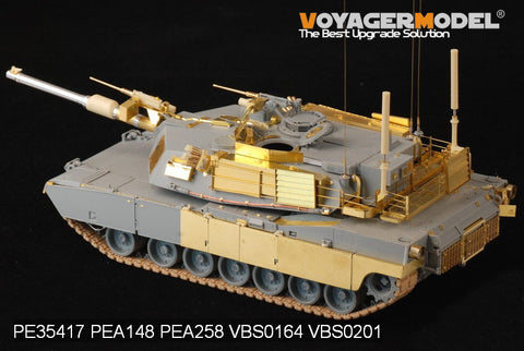 Voyager model metal etching sheet PE 35417 m1 a1 tusk 1 Abrams main battle tank upgrade metal etching kit